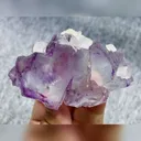 Natural Purple Fluorite and Calcite, Mineral Specimen:Yaogangxian,Hunan（80*30*45MM） - image 1