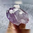 Natural Purple Fluorite and Calcite, Mineral Specimen:Yaogangxian,Hunan（80*30*45MM） - image 3
