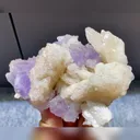 Natural Purple Fluorite and Calcite Symbiosis comes from Anhui,China 110*80*50MM - image 2