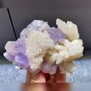Natural Purple Fluorite and Calcite Symbiosis comes from Anhui,China 110*80*50MM - image 1