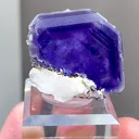 Natural Purple Fluorite  and Crystal Coexist comes from Yaogangxian,Hunan 52*15*20MM - image 2