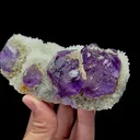 Natural Purple Fluorite and Crystal Mineral Specimen,High Quality Specimen,FUJIAN,CHINA(114*60*37mm) - image 2
