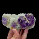 Natural Purple Fluorite and Crystal Mineral Specimen,High Quality Specimen,FUJIAN,CHINA(114*60*37mm) - image 4