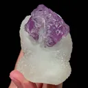 Natural Purple Fluorite and Crystal Mineral Specimen,High Quality Specimen,JIANGXI,CHINA(80*52*48mm) - image 3