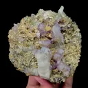 Natural Purple Fluorite and Crystal Mineral Specimen,High Quality Specimen,YAO GANG XIAN,HUNAN,CHINA(103*100*51mm) - image 4
