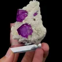 Natural Purple Fluorite and Dolomite and Pyrite Mineral Specimen,High Quality Specimen,YAO GANG XIAN,HUNAN,CHINA(63*50*30mm) - image 3