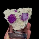 Natural Purple Fluorite and Dolomite and Pyrite Mineral Specimen,High Quality Specimen,YAO GANG XIAN,HUNAN,CHINA(63*50*30mm) - image 4