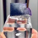 Natural Purple Fluorite and Gray Bismuth Ore Coexist comes from Yaogangxian, Hunan 25*20*15MM - image 2