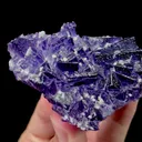 Natural Purple Fluorite and Gypsum Mineral Specimen,High Quality Specimen,GUIZHOU,CHINA(70*54*34mm) - image 3