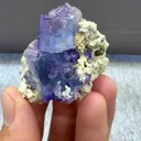 Natural Purple Fluorite and Mica comes from Yaogangxian,Hunan 40*25*30MM - image 6