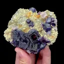 Natural Purple Fluorite and Mica Mineral Specimen,High Quality Specimen,YINDU,INNER MONGOLIA,CHINA(85*75*25mm) - image 1