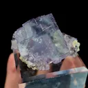 Natural Purple Fluorite and Mica, Mineral Specimen:Yaogangxian,Hunan (65*60*35MM) - image 3
