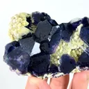 Natural Purple Fluorite and Mica,Mineral Specimen:YINDU (100*30*60mm) - image 3