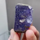 Natural Purple Fluorite and Pyrite comes from Yaogangxian,Hunan 35*30*40MM - image 3