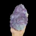 Natural Purple Fluorite and Pyrite, Mineral Specimen:Henan,China (110*160*45MM) - image 4