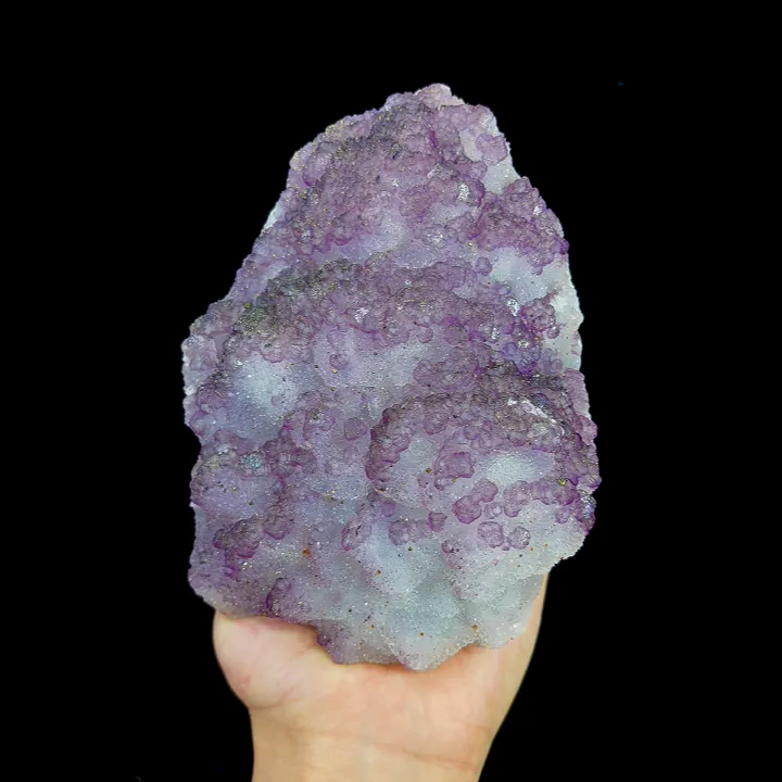 Natural Purple Fluorite and Pyrite, Mineral Specimen:Henan,China (110*160*45MM) - image 3