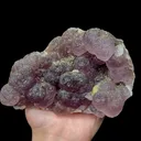 Natural Purple Fluorite and Pyrite Mineral Specimen,High Quality Specimen,JIANGXI,CHINA(160*110*55mm) - image 4