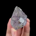 Natural Purple Fluorite and Pyrite Mineral Specimen,High Quality Specimen,YAO GANG XIAN,HUNAN,CHINA(35*40*30mm) - image 2