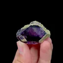 Natural Purple Fluorite and Pyrite Mineral Specimen,High Quality Specimen,YINDU,INNER MONGOLIA,CHINA(40*30*20mm) - image 1