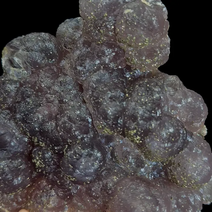 Natural Purple Fluorite and Pyrite, Mineral Specimen:Jiangxi,China (140*120*45MM) - image 4