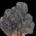 Natural Purple Fluorite and Pyrite, Mineral Specimen:Jiangxi,China (140*120*45MM) - image 2