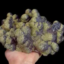 Natural Purple Fluorite and Pyrite, Mineral Specimen:Jiangxi,China (220*170*100MM) - image 3
