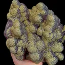 Natural Purple Fluorite and Pyrite, Mineral Specimen:Jiangxi,China (220*170*100MM) - image 2