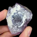 Natural Purple Fluorite and Pyrite, Mineral Specimen:Yaogangxian,Hunan (45*40*25MM) - image 5