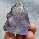 Natural Purple Fluorite and Pyrite Symbiosis comes from Yaogangxian,Hunan 35*40*30MM - image 2