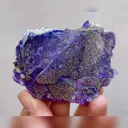 Natural Purple Fluorite and Pyrite Symbiosis comes from Yaogangxian,Hunan 75*55*30MM - image 1