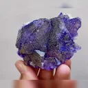 Natural Purple Fluorite and Pyrite Symbiosis comes from Yaogangxian,Hunan 75*55*30MM - image 2
