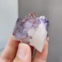 Natural Purple Fluorite and Quartz coexist comes from Yaogangxian,Hunan 50*35*35MM - image 3