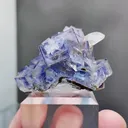 Natural Purple Fluorite and Quartz coexist comes from Yaogangxian,Hunan40*20*35MM - image 3