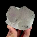 Natural Purple Fluorite and Quartz, Mineral Specimen: Fujian,China (80*65*40MM) - image 4
