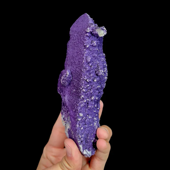 Natural Purple Fluorite and Quartz, Mineral Specimen: Inner Mongolia,China (55*45*155MM) - image 2