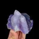 Natural Purple Fluorite and Quartz, Mineral Specimen: Inner Mongolia,China (85*60*65MM) - image 5