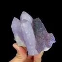 Natural Purple Fluorite and Quartz, Mineral Specimen: Inner Mongolia,China (85*60*65MM) - image 2