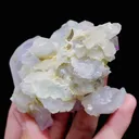 Natural Purple Fluorite and Quartz, Mineral Specimen: Yaogangxian,Hunan (55*70*45MM) - image 6