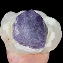 Natural Purple Fluorite and Quartz, Mineral Specimen:Fujian,China (135*115*80MM) - image 6