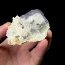 Natural Purple Fluorite and Quartz Mineral Specimen,High Quality Specimen,YAO GANG XIAN,HUNAN,CHINA(50*60*30mm) - image 8