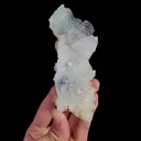 Natural purple Fluorite and Quartz, Mineral Specimen:Shangbao,Hunan (55*120*25MM) - image 4