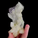 Natural purple Fluorite and Quartz, Mineral Specimen:Shangbao,Hunan (55*120*25MM) - image 6