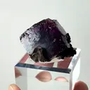 Natural Purple Fluorite and Quartz, Mineral Specimen:Yaogangxian,Hunan (40*35*30MM) - image 1