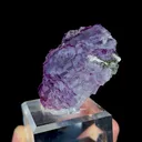 Natural Purple Fluorite and Quartz, Mineral Specimen:Yaogangxian,Hunan (65*30*40MM) - image 4