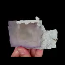Natural Purple Fluorite and Quartz, Mineral Specimen:Yaogangxian,Hunan (90*50*40MM) - image 1