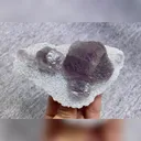 Natural Purple Fluorite and Quartz Symbiosis comes from Fujian,China 115*70*40MM - image 5