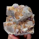 Natural Purple Fluorite and Siderite,Cube Mineral Specimen: GUIZHOU China (90*60*95mm) - image 1