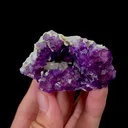 Natural Purple Fluorite and Spodumene Mineral Specimen,High Quality Specimen,YINDU,INNER MONGOLIA,CHINA(60*40*15mm) - image 5