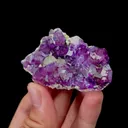 Natural Purple Fluorite and Spodumene Mineral Specimen,High Quality Specimen,YINDU,INNER MONGOLIA,CHINA(60*40*15mm) - image 2