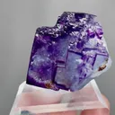 Natural Purple Fluorite coexists with Jamstenite comes from Yaogangxian,Hunan 30*25*20MM - image 3